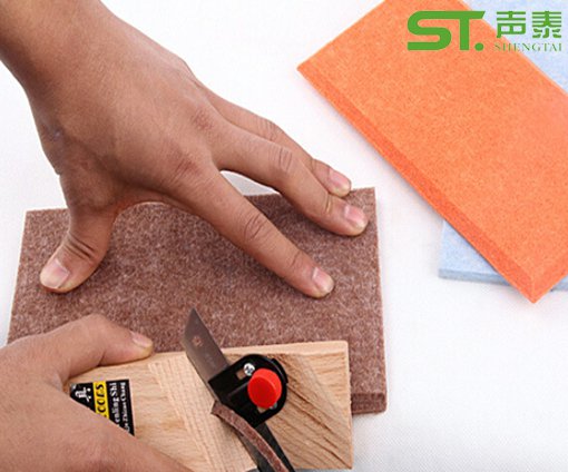 聚酯纖維吸音板施工,聚酯纖維吸音板施工方法